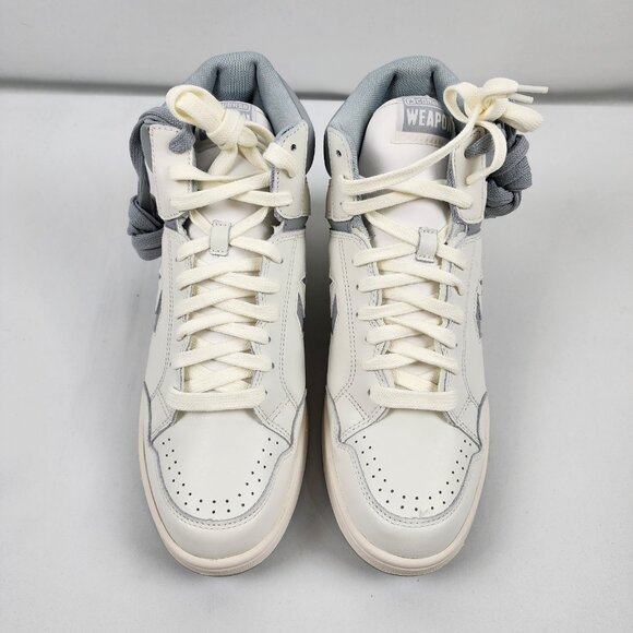 CONVERSE WEAPON MID Vintage White Ash Stone Silver A04397C Mens 12/Womens 13.5 - Picture 4 of 10